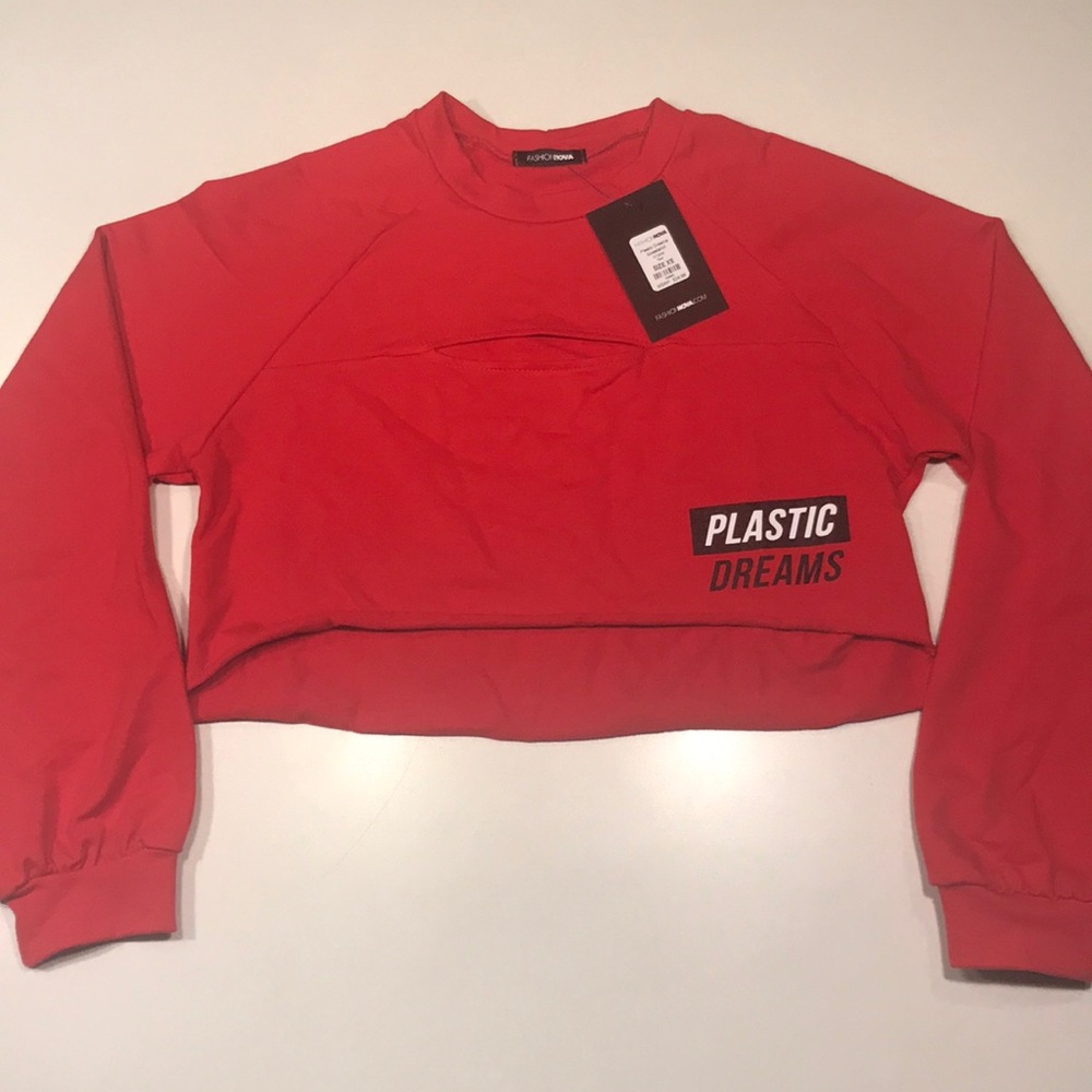 Fashion Nova Plastic Dreams Sweatshirt
